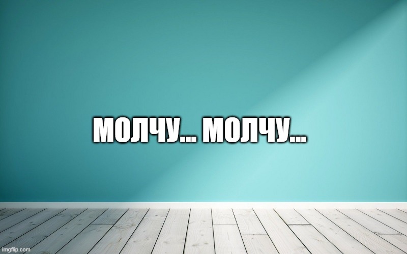 Молчу… молчу…