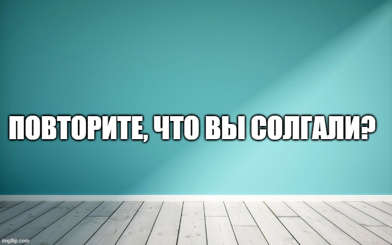 Повторите, что вы солгали?